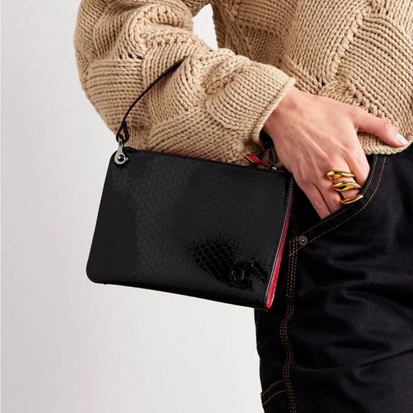 Christian Louboutin Patent Birdy Black - Picture 14 of 14